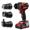 TALADRO INALAMBRICO 18V TE-CD 18/45 3X-LI + 22 X 1X2.0AH