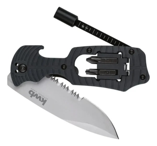CUCHILLO PLEGABLE C/PORTAPUNTAS Y 4 PUNTAS