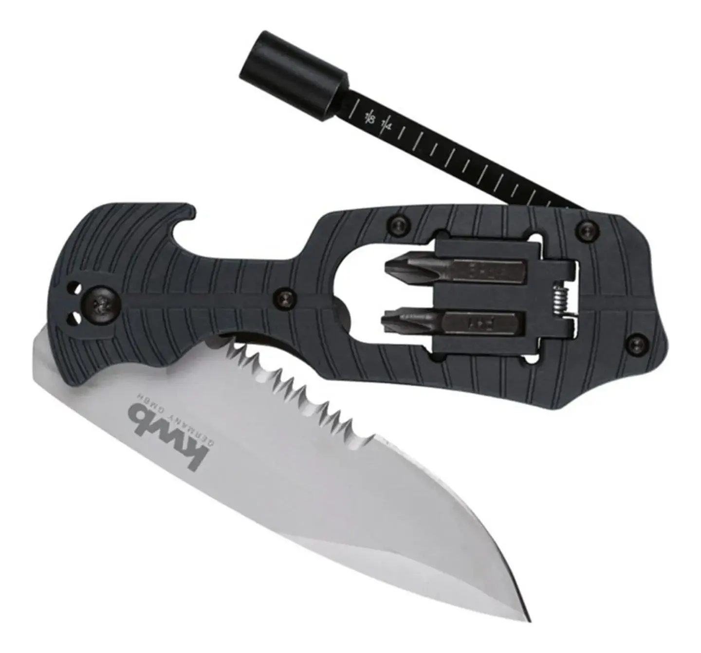 CUCHILLO PLEGABLE C/PORTAPUNTAS Y 4 PUNTAS
