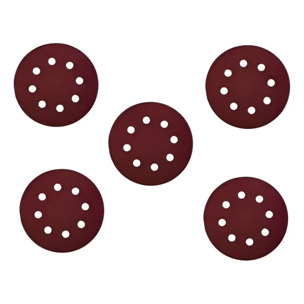 SET 5 DISCOS LIJA G120 125 MM