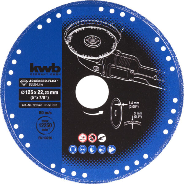 DISCO DIAMANTADO P/INOX 4.1/2" X 1.4MM