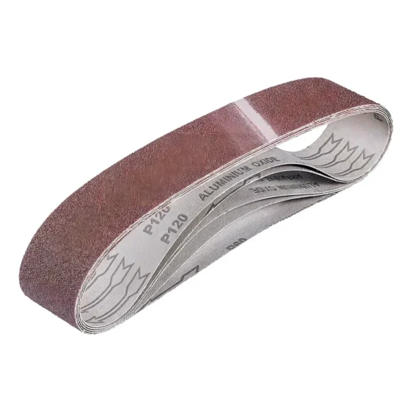 SET 5 LIJA DE BANDA 50X686MM (2X60; 2X80; 1X120)
