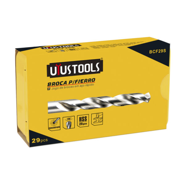 SET 29 UN BROCA METAL HSS PULG (1/16-1/2)