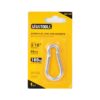 MOSQUETON ZINC C/RESORTE 3/16"