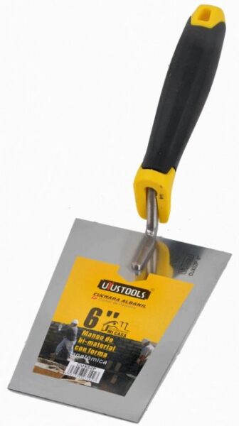 PLANA CUADRADA ALBAÑIL INOX-PLAST 6" 2-3 PLANA