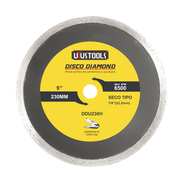 DISCO DIAMANT LISO HUMEDO 9" 230MM