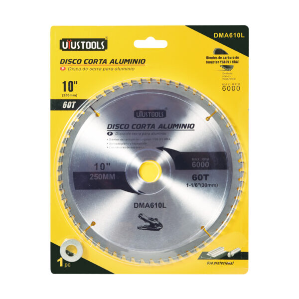DISCO CORTE ALUMINIO 8.1/4" X 60 DTES