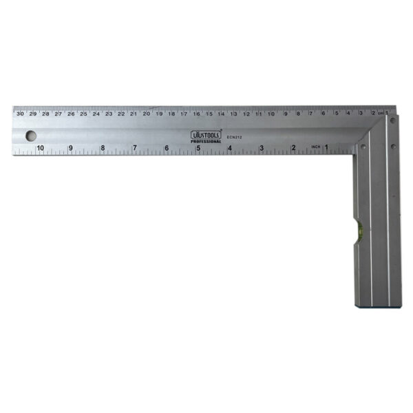 ESCUADRA C/NIVEL ALUMINIO 12"