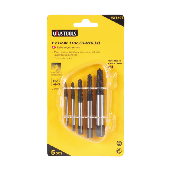 EXTRACTOR TORNILLO 5PCS