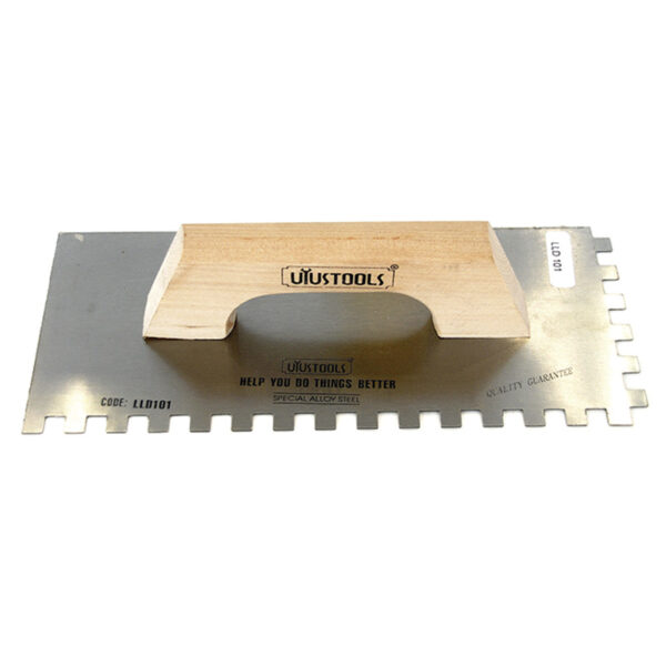 LLANA DENTADA 300 X 130 X 8MM  GR. MANGO MADERA