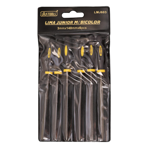 JGO. LIMAS 6 PZAS. MANGO PLASTICO