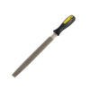 LIMA SEMIREDONDA 10" MANGO PLASTICO N° 211