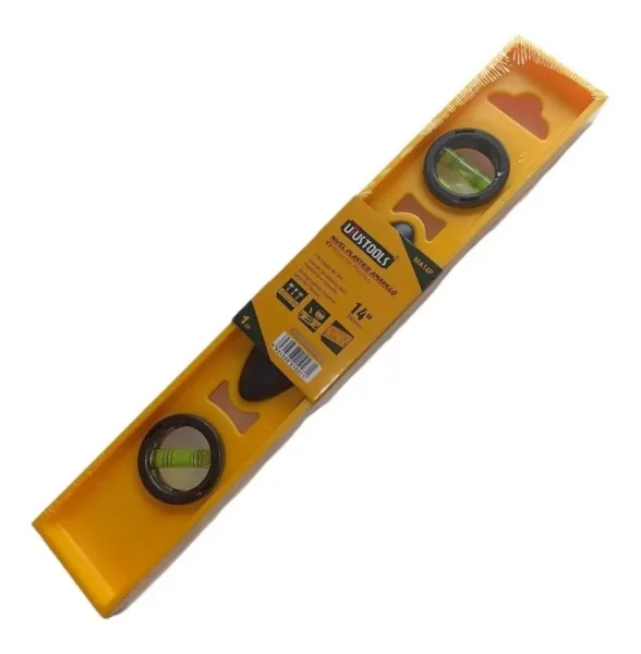 NIVEL PLASTICO AMARILLO 14"