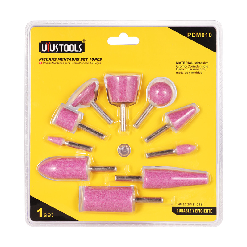 SET PIEDRAS MONTADAS 10 PCS