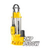 BOMBA AGUA SUMERGIBLE AGUA SUCIA 2.0HP G2'' 20.5M 500L/MIN (NICOLAS)