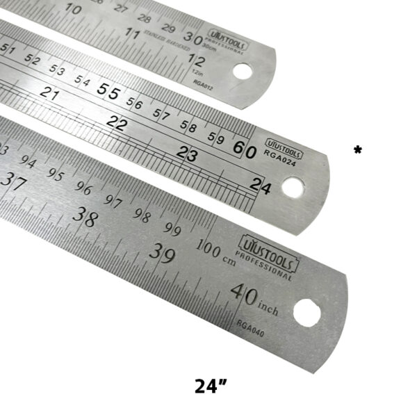 REGLA METALICA 24"