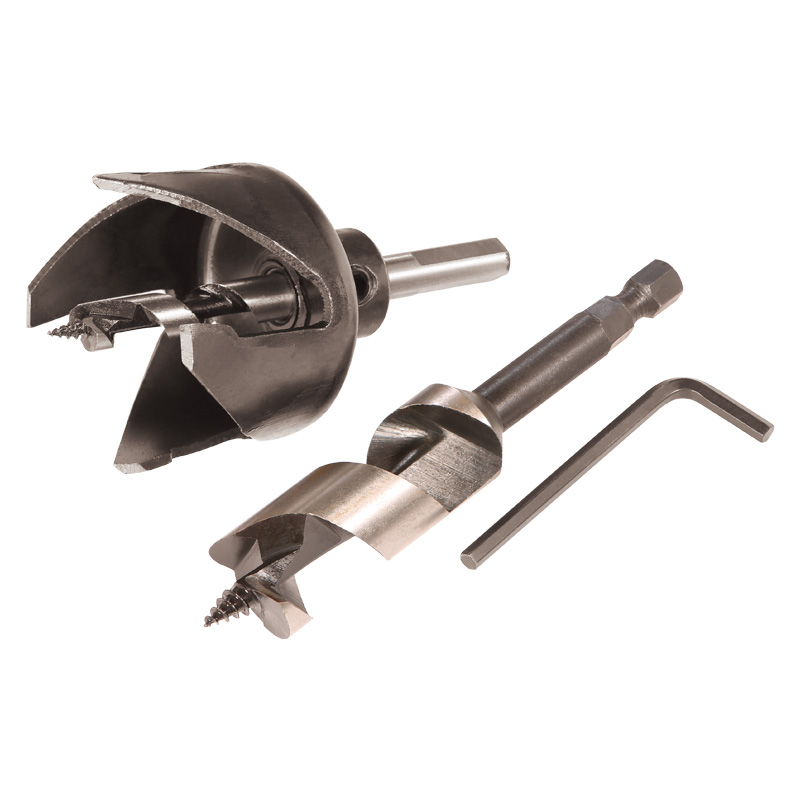 SIERRA Y BROCA PARA INSTALAR CHAPA 2PCS