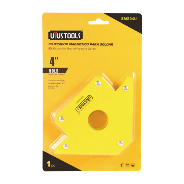 ESCUADRA MAGNETICA SOLDADOR 4"/50LB