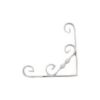 SOPORTE JARDIN BLANCO 4"