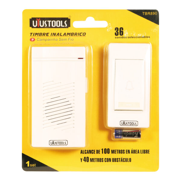 TIMBRE DE PUERTA 7 PILA N 890