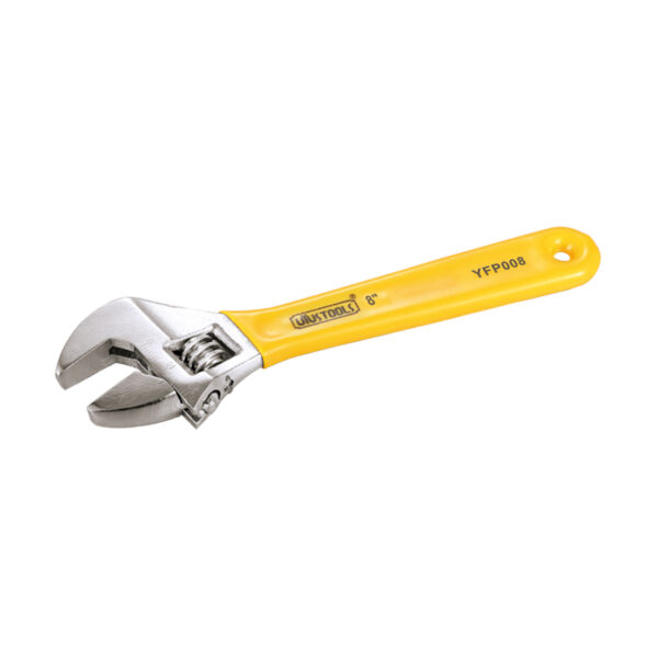 LLAVE FRANCESA 8" M/PROTEGIDO AMARILLO [LLAW1008]