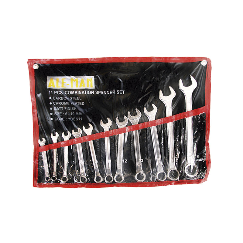 SET 11 PCS LLAVE COMBINADA (6-19MM) ALE-MA